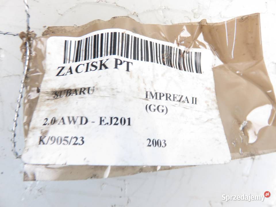 ZACISK PRAWY TYŁ SUBARU IMPREZA II sprzedam