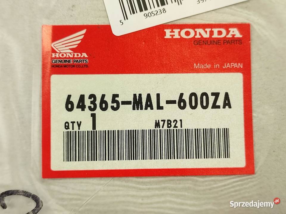 NAKLEJKA LEWY DOLNY BOCZEK HONDA CBR600F sprzedam