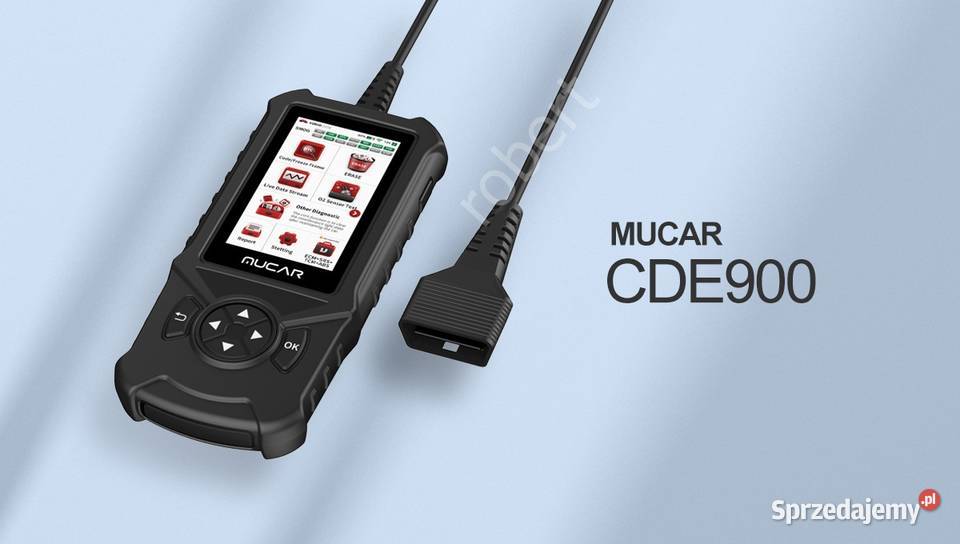 Diagnoskop Tester Skaner OBD2 Mucar CDE900 Siedlce