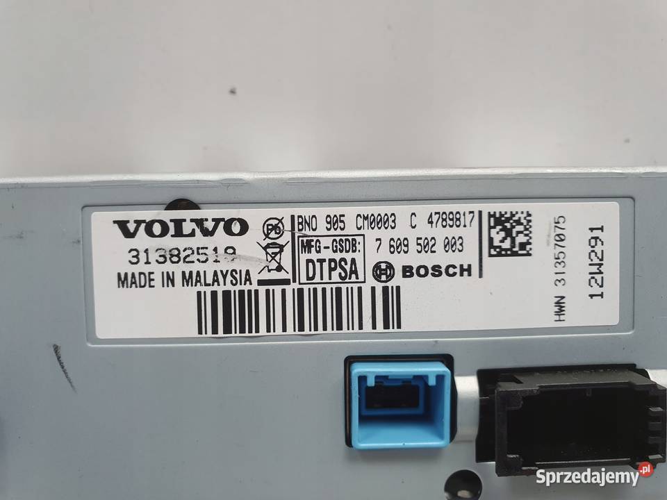 Volvo VOLVO V60 I S60 II XC60 I EKRAN NAWIGACJI