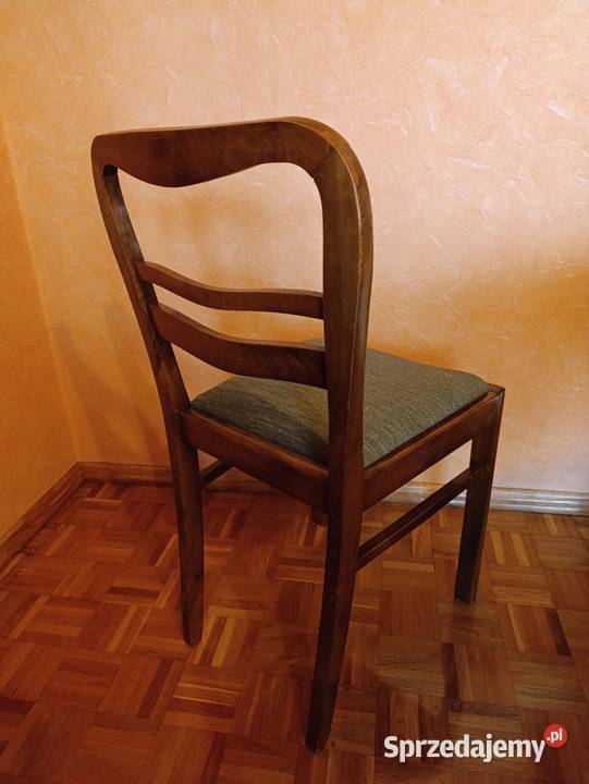 Krzesło drewniane Vintage ARTDECO