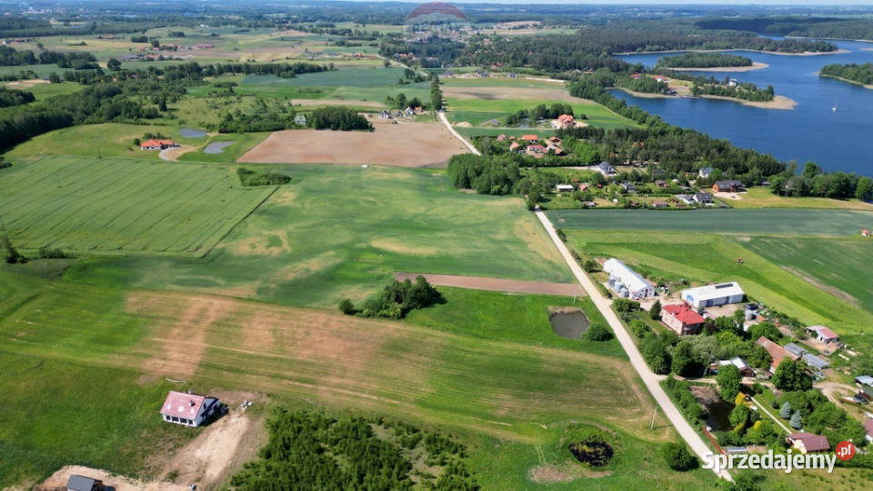 Działka budowlana mieszkaniowa 450m jez Narie 31m Bogaczewo