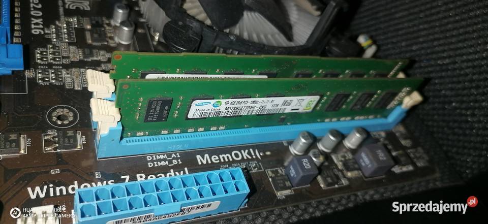 I3 2100 31GHz RAM 8GB DDR3 ASUS P8H61 PRO Cooler Intel Braniewo