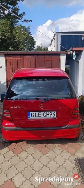 MERCEDES BENZ A 140 Klasa A pomorskie