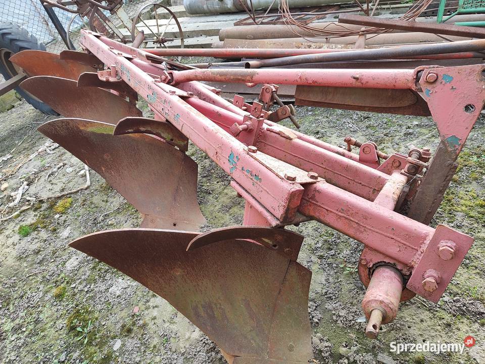 Pług unia Grudziądz 4 4x40 zagonowy Łęczyca