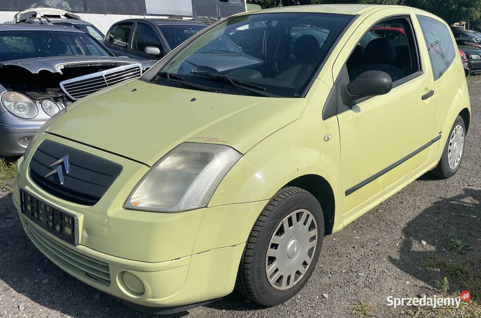 Citroen C2 Lift 2005 11 61 kolor KBNB na części łódzkie Piotrków Trybunalski