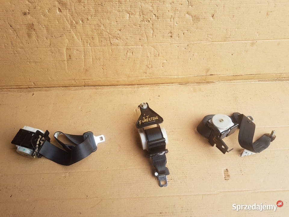 Subaru Forester 3 SH pas pasy bezpieczeństwa tył Wyposażenie wnętrza