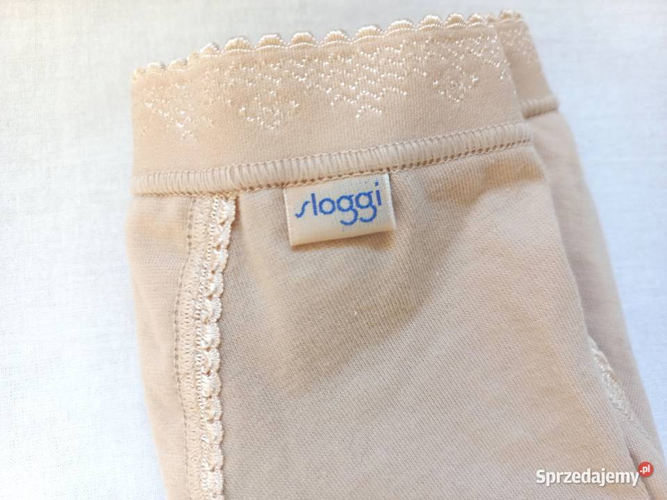 majtki Modelujące beżowe Triumph bawełna Sloggi Figi i stringi