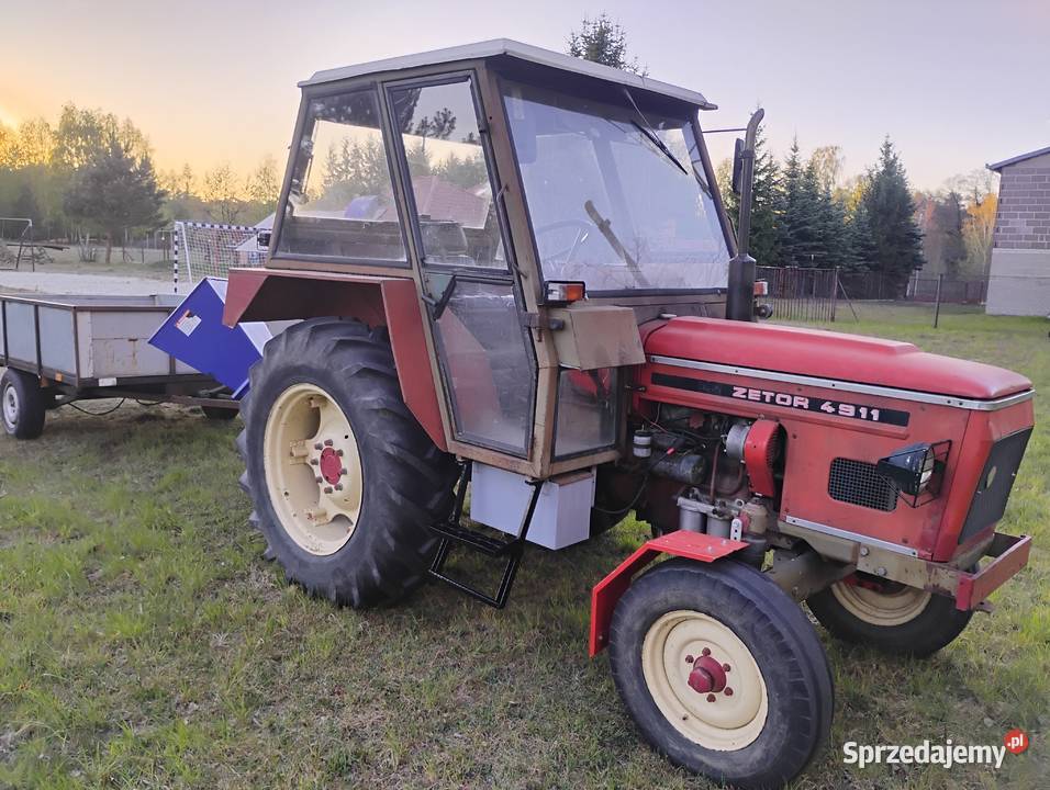 Zetor 4911 Rębak BX 42 Przyczepka Puszcza Mariańska sprzedam