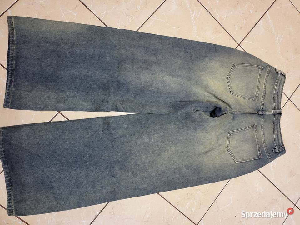 Spodnie z szerokimi nogawkami Stare Oborzyska