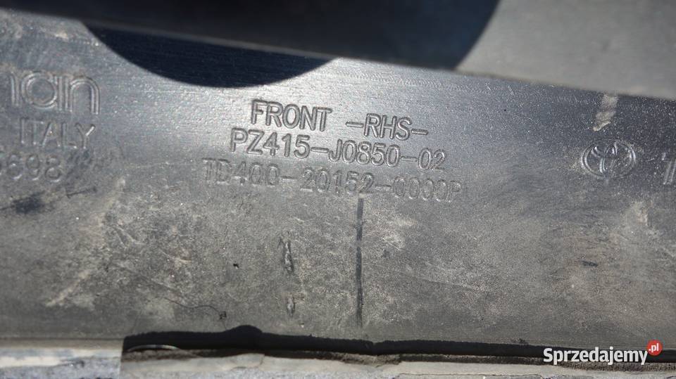 LISTWA DRZWI PRZÓD PRAWY LAND CRUISER J150 Ruda Śląska