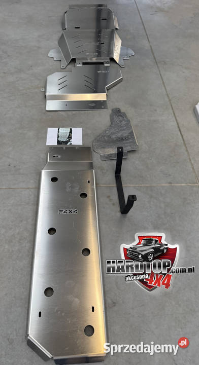 Osłona podwozia REDUKTORA Aluminiowa 6mm  ISUZU Pasłęk