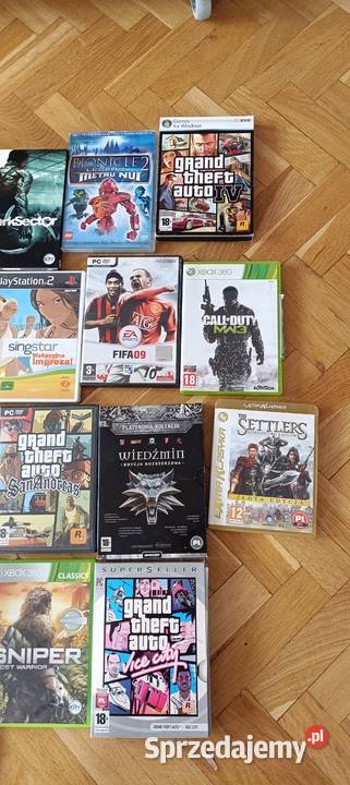 Duża kolekcja Gier na PC 2 Xbox przygodowe Warszawa sprzedam