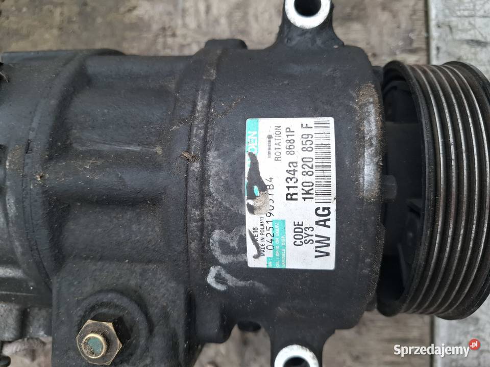 Kompresor Klimatyzacji Audi A4 B6 osobowe Pozostałe Wisznice