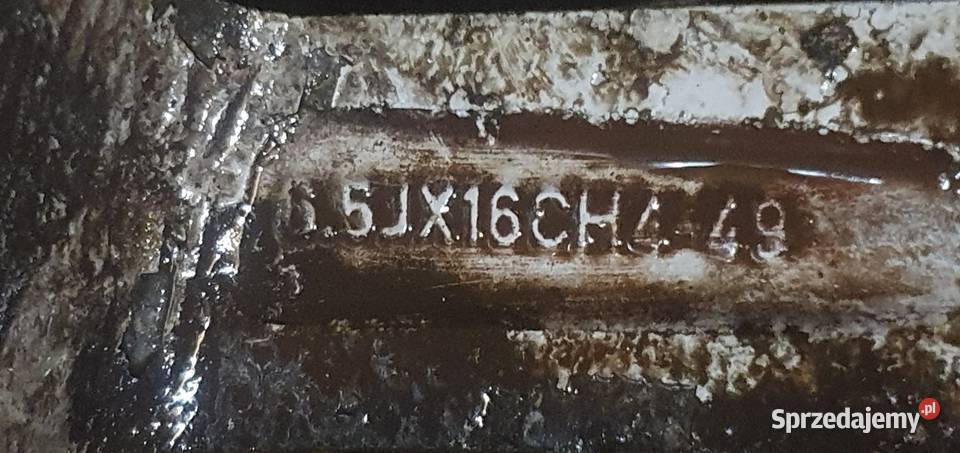 4x 16 4x100 ET 49 65JX16H2 Alufelgi opony zimowe Pobiedziska