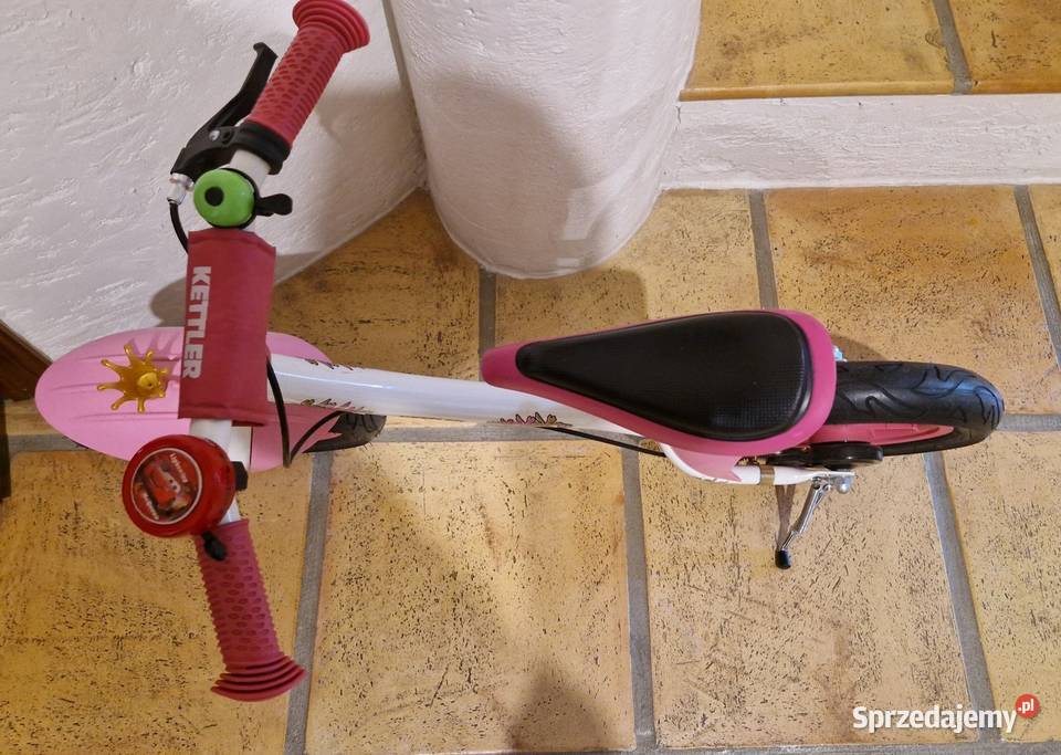 Rowerek biegowy Kettler Princess z dzwonkami Rowerki Lublin