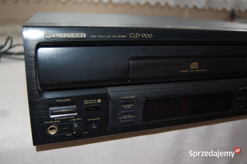 LASER DISC PIONEER CLD 1700 Legnica