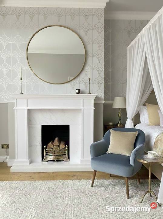 Konsola atrapa kominka obudowa Hamptonspodest Jeleśnia