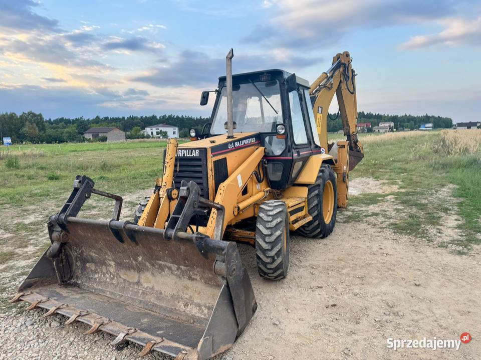 koparko ładowarka Cat 428 Sól