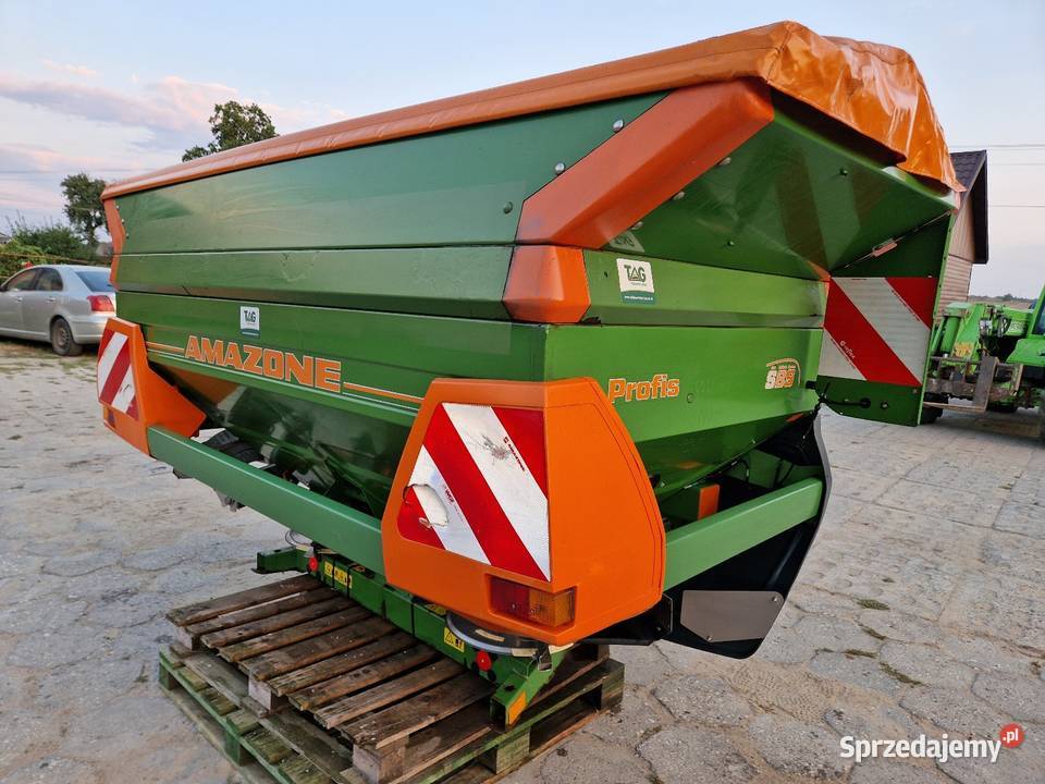 Rozsiewacz Amazone ZAM Profis 3001 2013r waga nieuszkodzony Żelechlinek