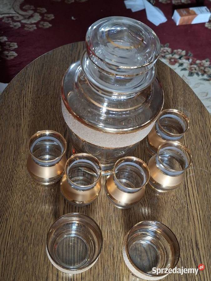 Serwis do alkoholu złocony mazowieckie Warszawa