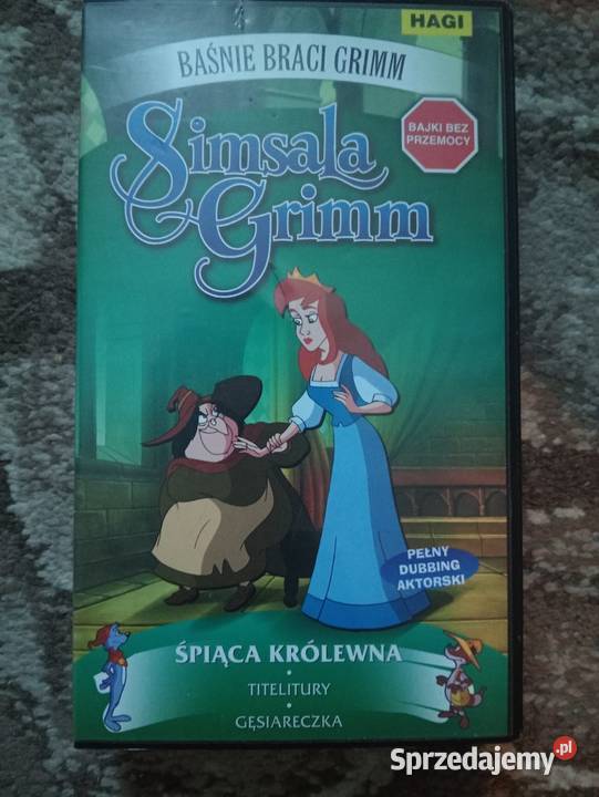Zestaw retro Bajki VHS Hagi i DemelFilmy DVD Tarnobrzeg