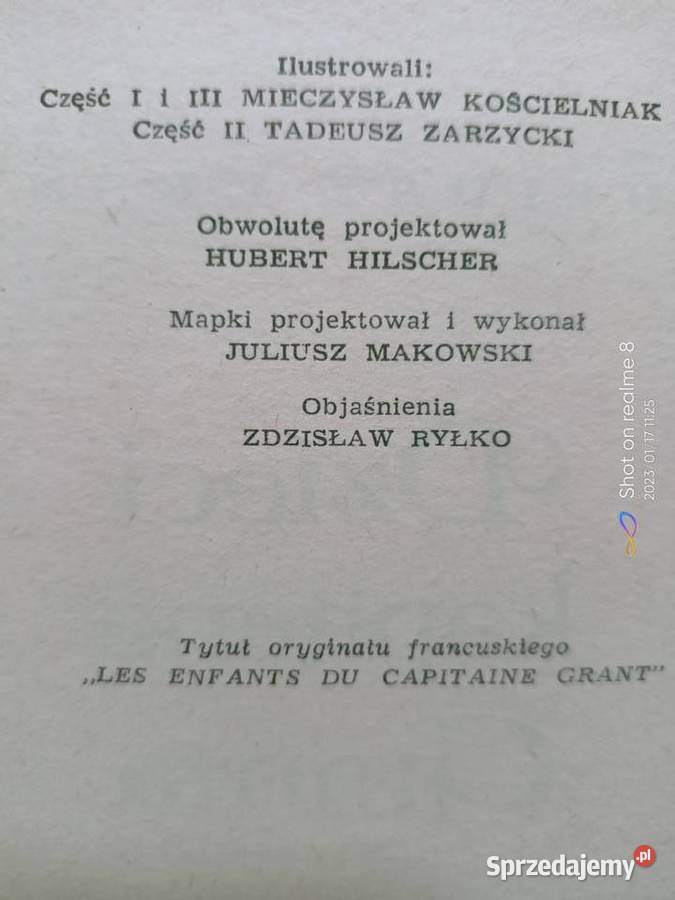 Dzieci kapitana Granta Verne książki Warszawa sprzedam