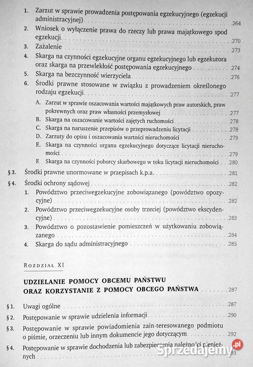 Administracyjne postępowanie egzekucyjne Tomasz Rok wydania 2011 lubelskie Chełm