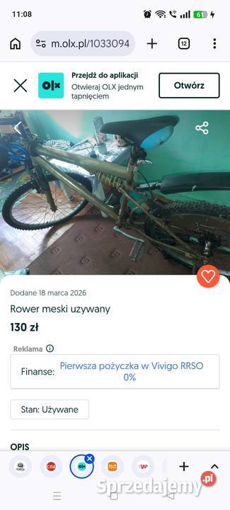 Rower męski Pozostałe Szczecin