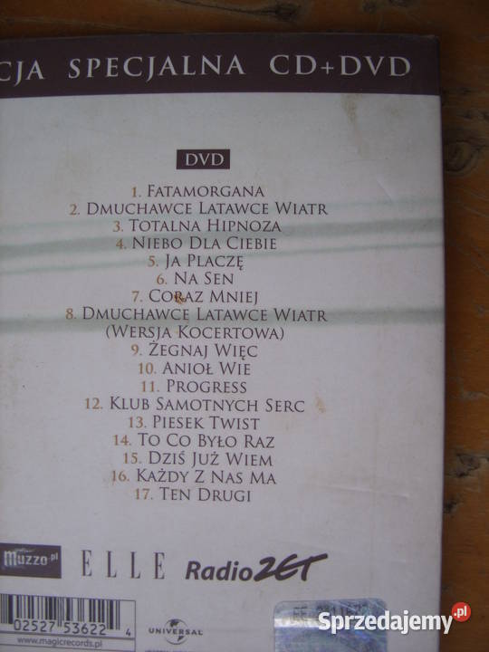 Pop DVD URSZULA Dis juz wiem 2010 Wołów