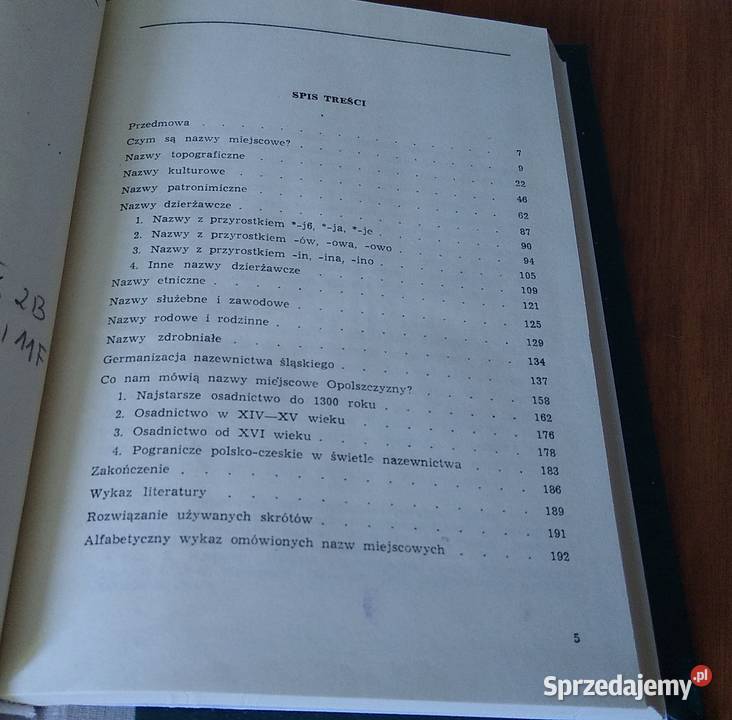 Opolszczyzna w świetle nazw miejscowych Henryk Rok wydania 1972 Gdańsk