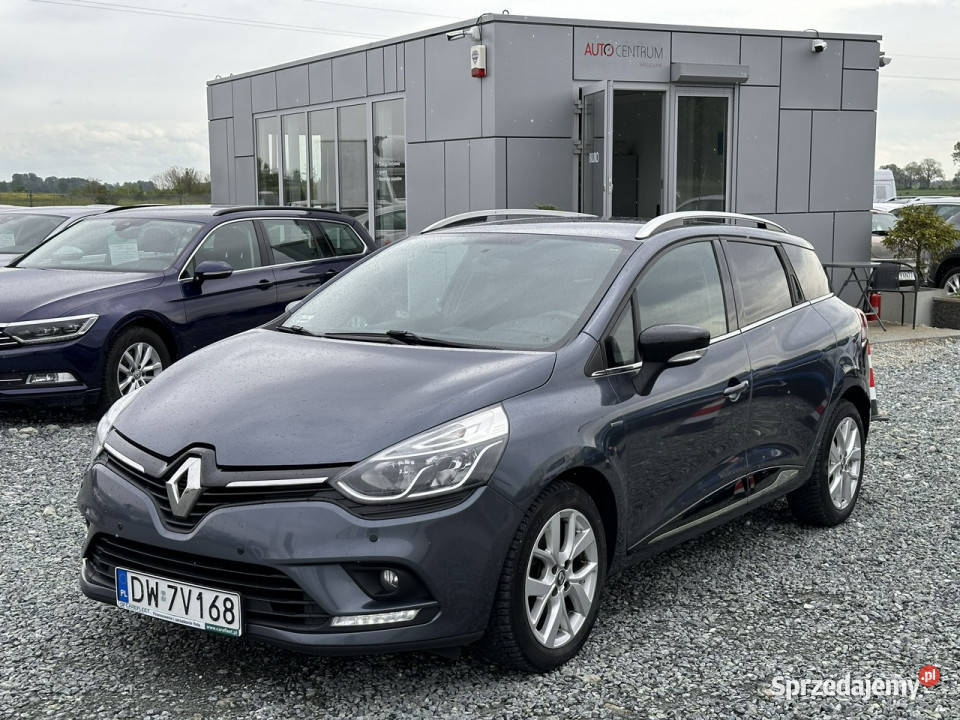 Renault Clio 1.5 dCi 90KM 2018r, Limited, navi, tempomat, tylko 112 tys km…