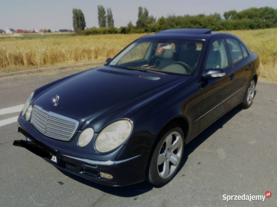 Mercedes W211 22 CDI 150 elektrycznie ustawiane fotele Słupca sprzedam