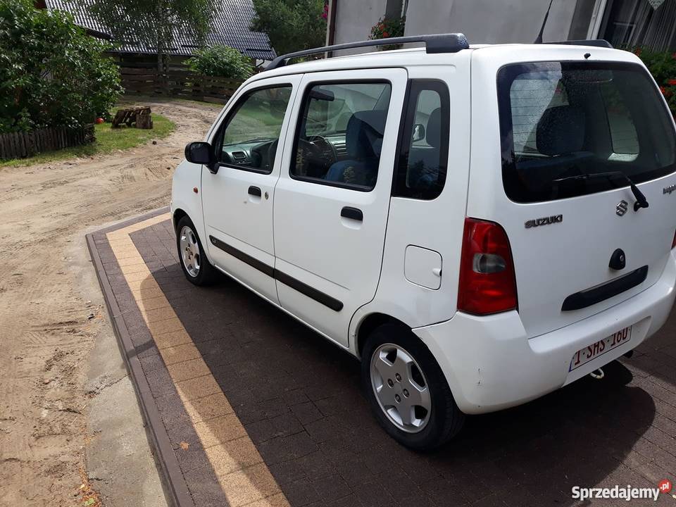 Suzuki Wagon R 13 benzyna Klimatyzacja biały Kościerzyna