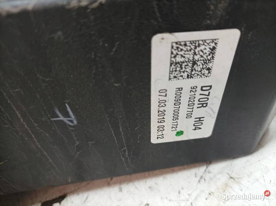 LAMPA PRZÓD PRAWA LED EU 92102D7700 Hyundai