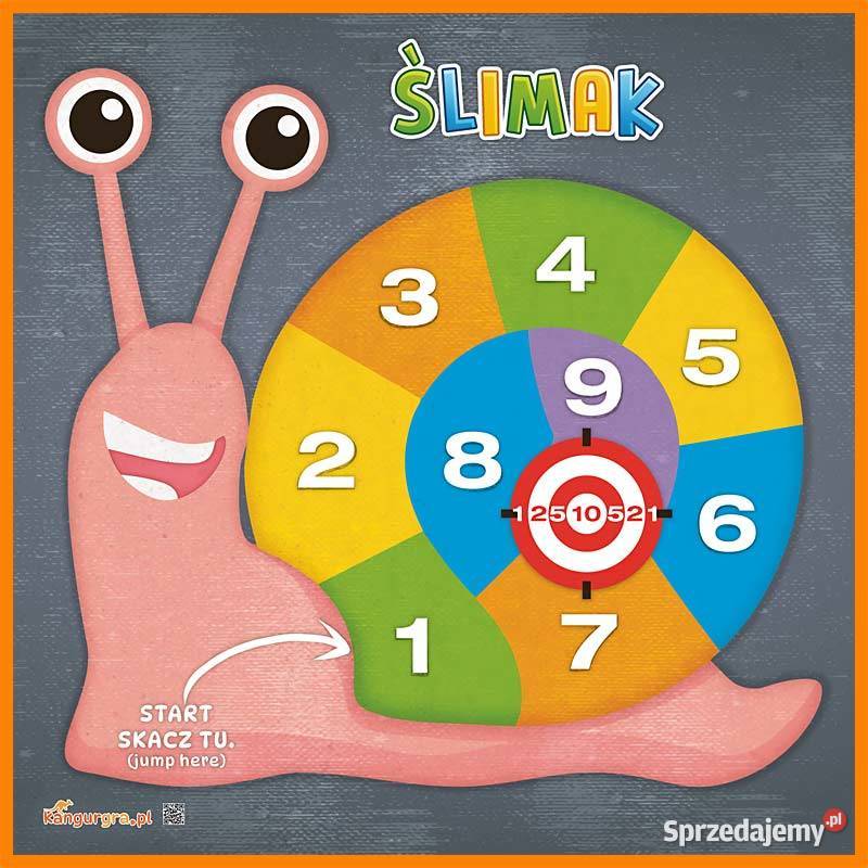 ŚLIMAK XXL KLASY gra podłogowa DZIECI do Warszawa