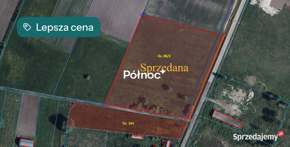 Działka pod zabudowę w Żukach gm Tuczna 4591m2 Żuki