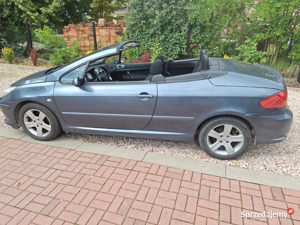 Peugeot 307cc nieuszkodzony 307 CC mazowieckie Sochaczew