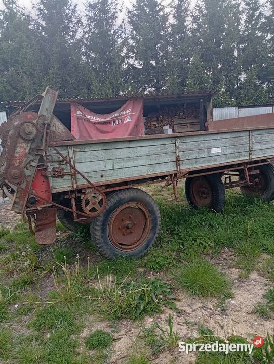 Rozrzutnik przyczepa 2w1 Gościejewo