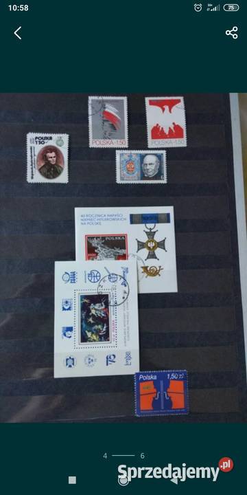 Znaczki polskie 1979 kasowane Bolesławiec