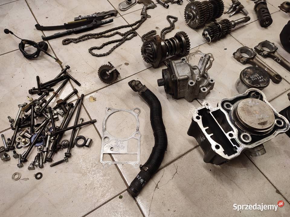 Honda NTV 650 silnik części wał cylinder głowica dolnośląskie Jelenia Góra