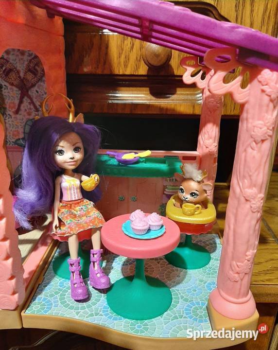 Domek lalek Enchantimals Jelonków stan Zabrzeg