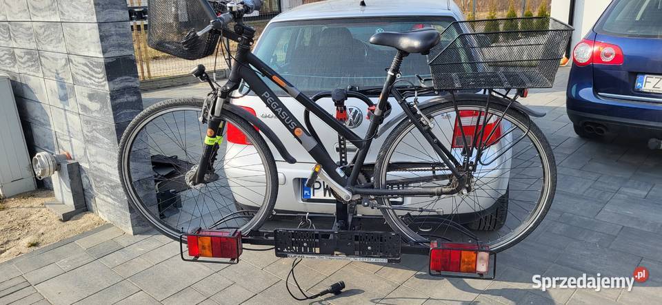 Solidny Bagażnik Rowerowy na Hak EUFAB Sulechów sprzedam
