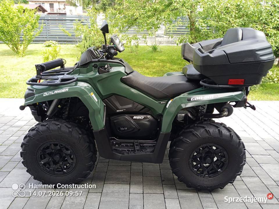 Can am Outlander 650 4x4 Idealny Stan 2022 Brzozów sprzedam