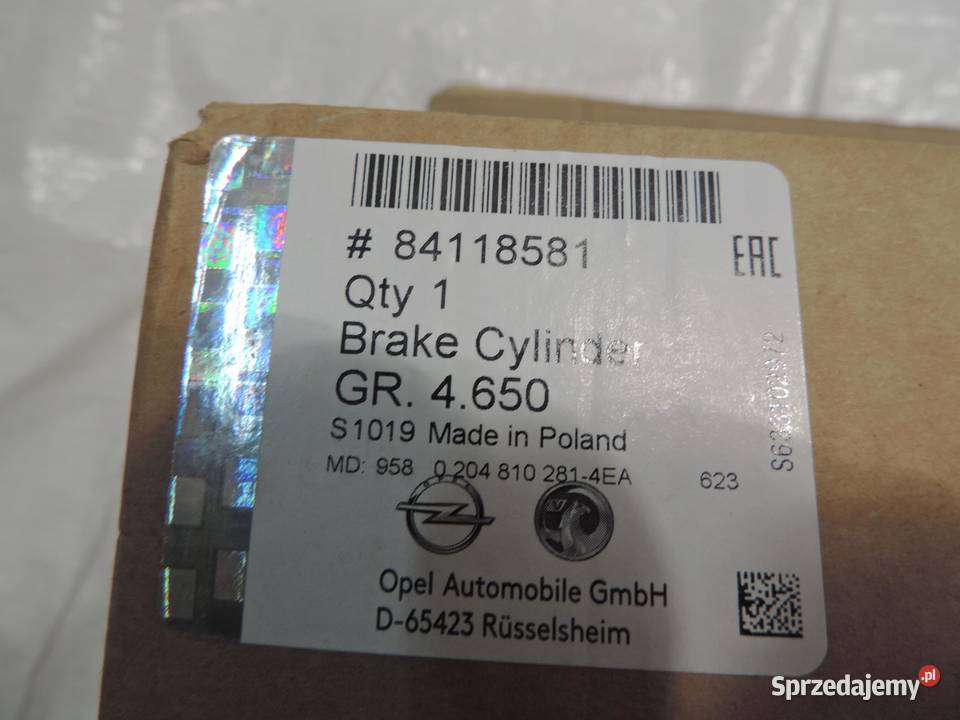 pompa hamulcowa zbiorniczek OPEL INSIGNIA B sprzedam