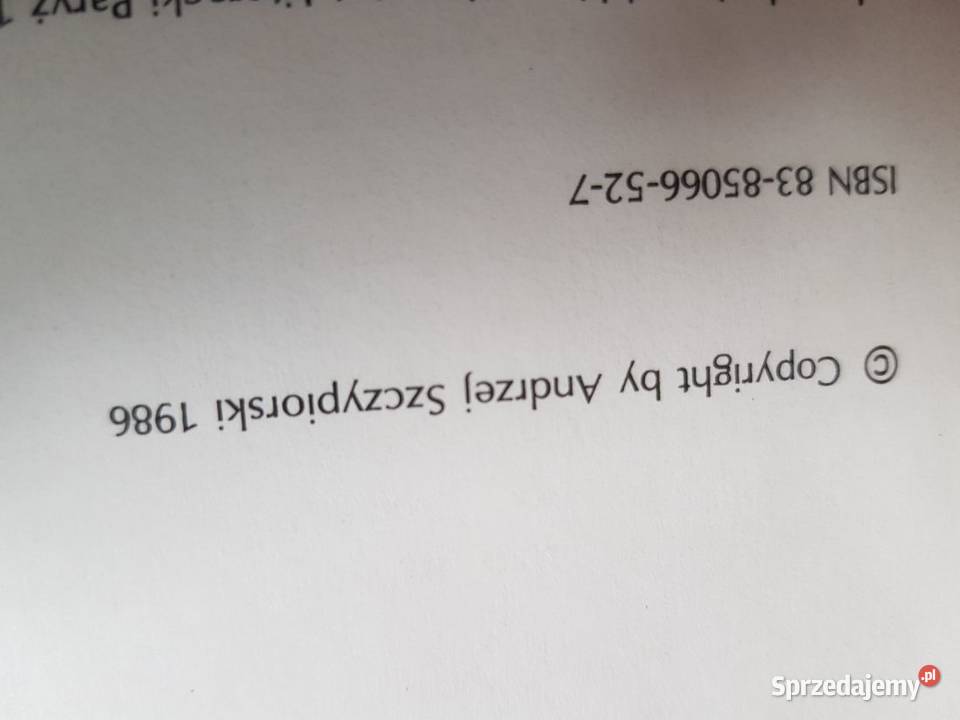 Andrzej Szczypiorski Początek ISBN 9788378799764 Kielce