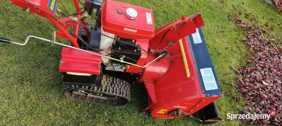 Odśnieżarka wirnikowa Yanmar Gąsienicowa pług Skrzynia biegów Manualna