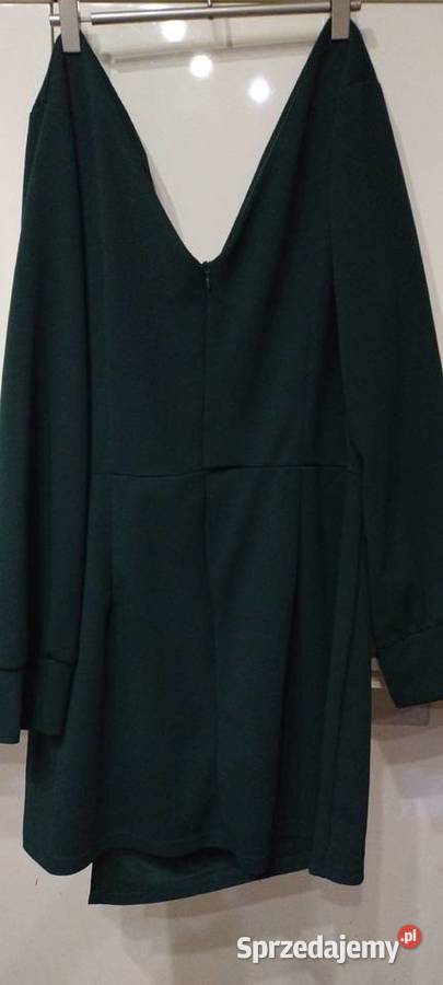 Sukienka w kolorze ciemnozielonym lubelskie