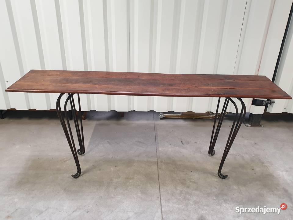 Antyk Konsola Stół przyścienny ręcznie wykonany Gdańsk