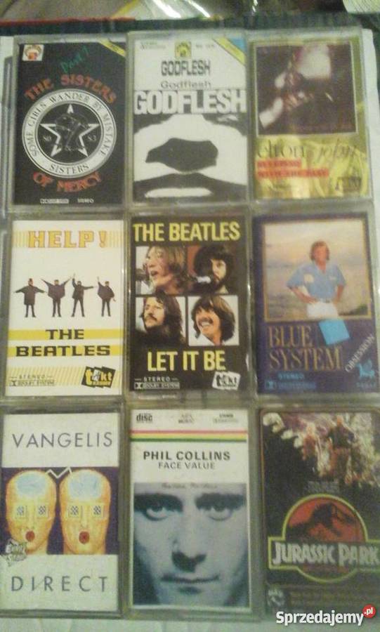 Kasety magnetofonowe rożni wykonawcy Gliwice